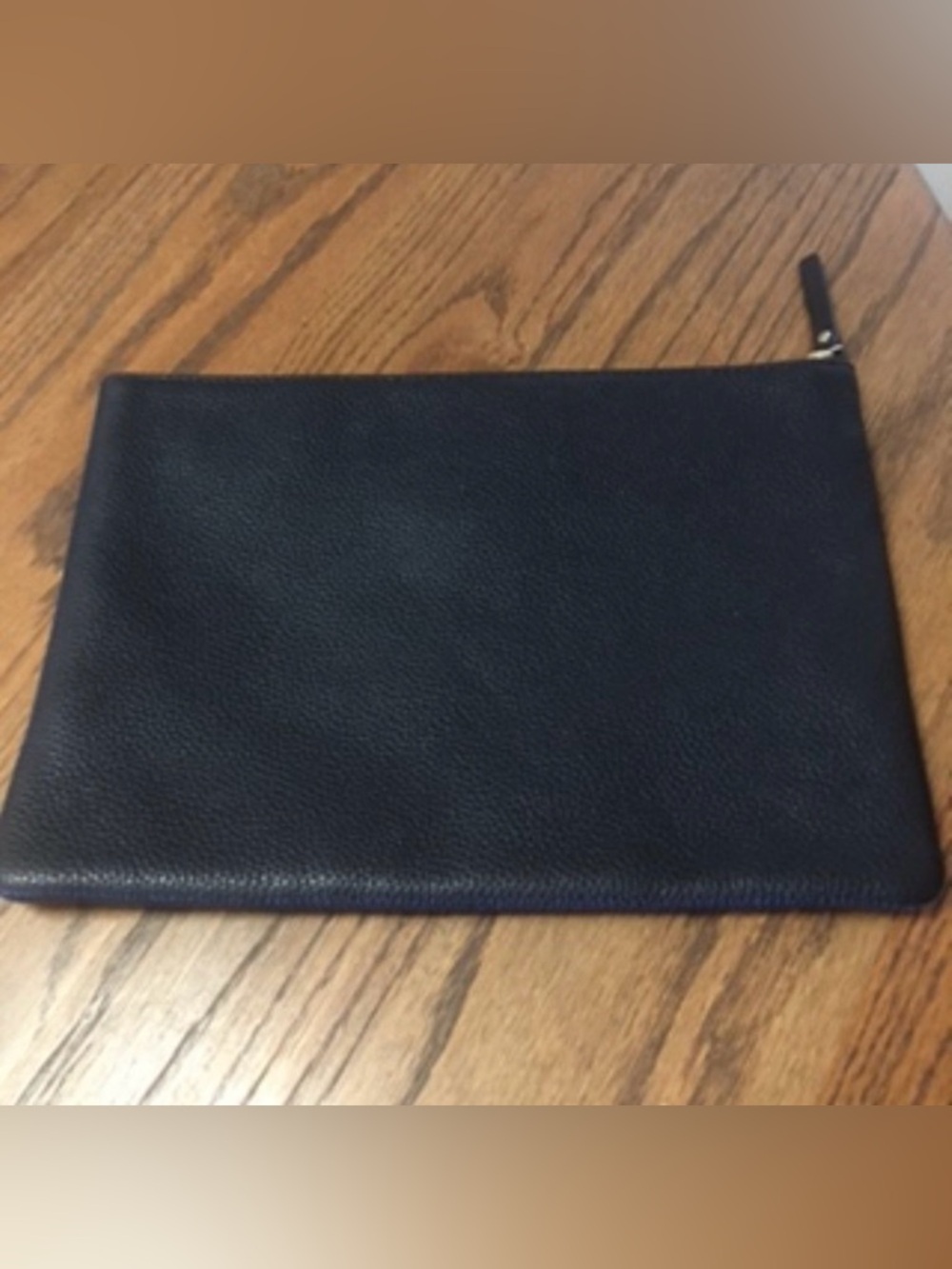 NWOT Kate Spade New York Leather Clutch/Pouch Black - Picture 4 of 6